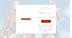 Desktop Screenshot of missoni.com